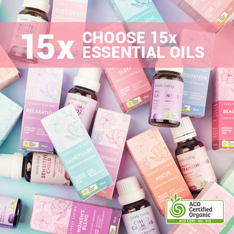 Choose Any 15 oils Kit Lively Living