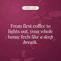 Aroma-Home diffuser statement card
