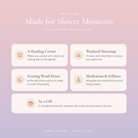 Ways to use Slow Living organic essential oil blend