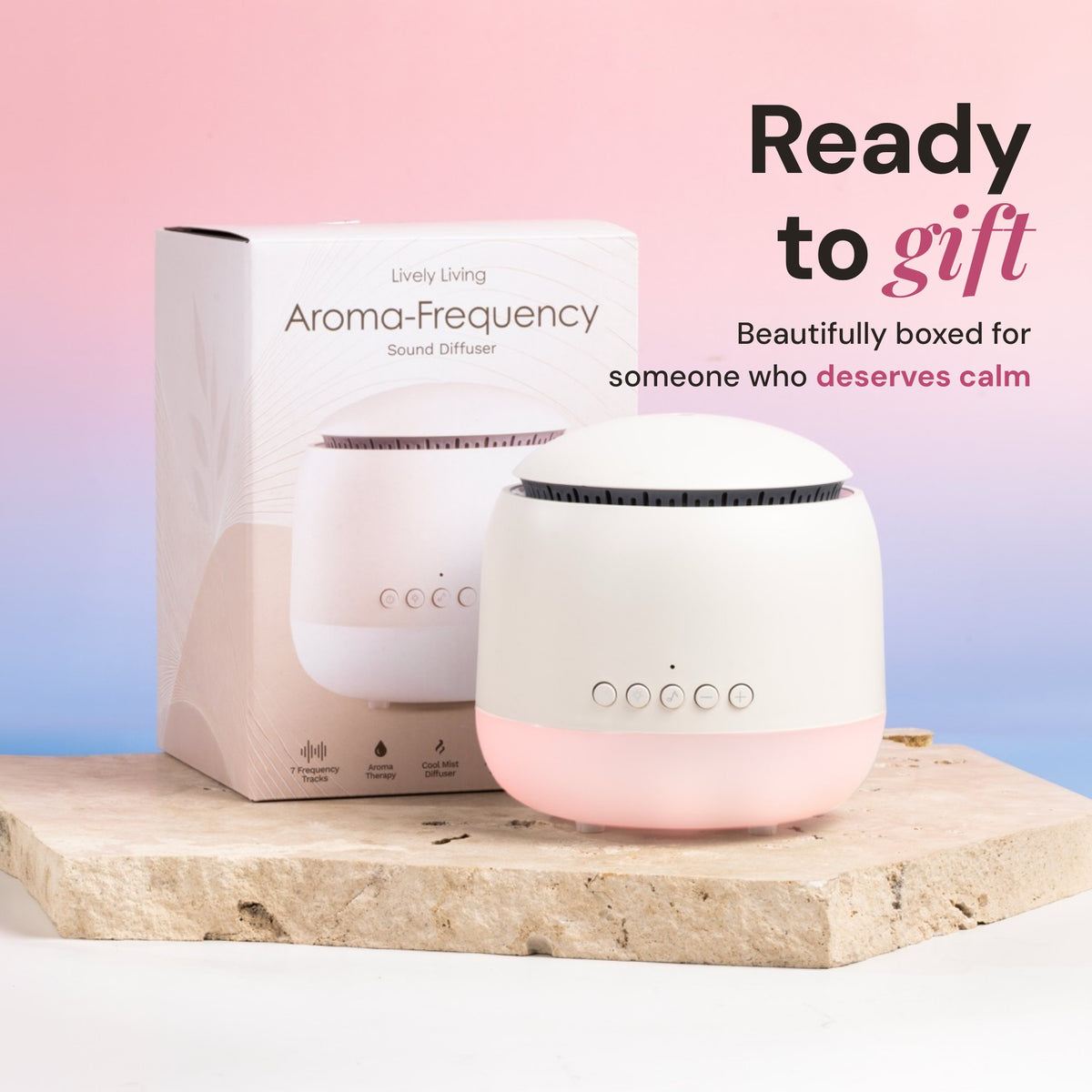 Aroma-Frequency Sound Diffuser as a thoughtful gift
