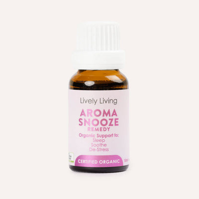 Aroma Snooze Certified Organic Essential Oil Blend 15ml