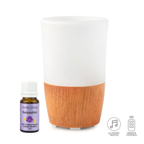Essential Oil Diffuser With Music - Lively Living