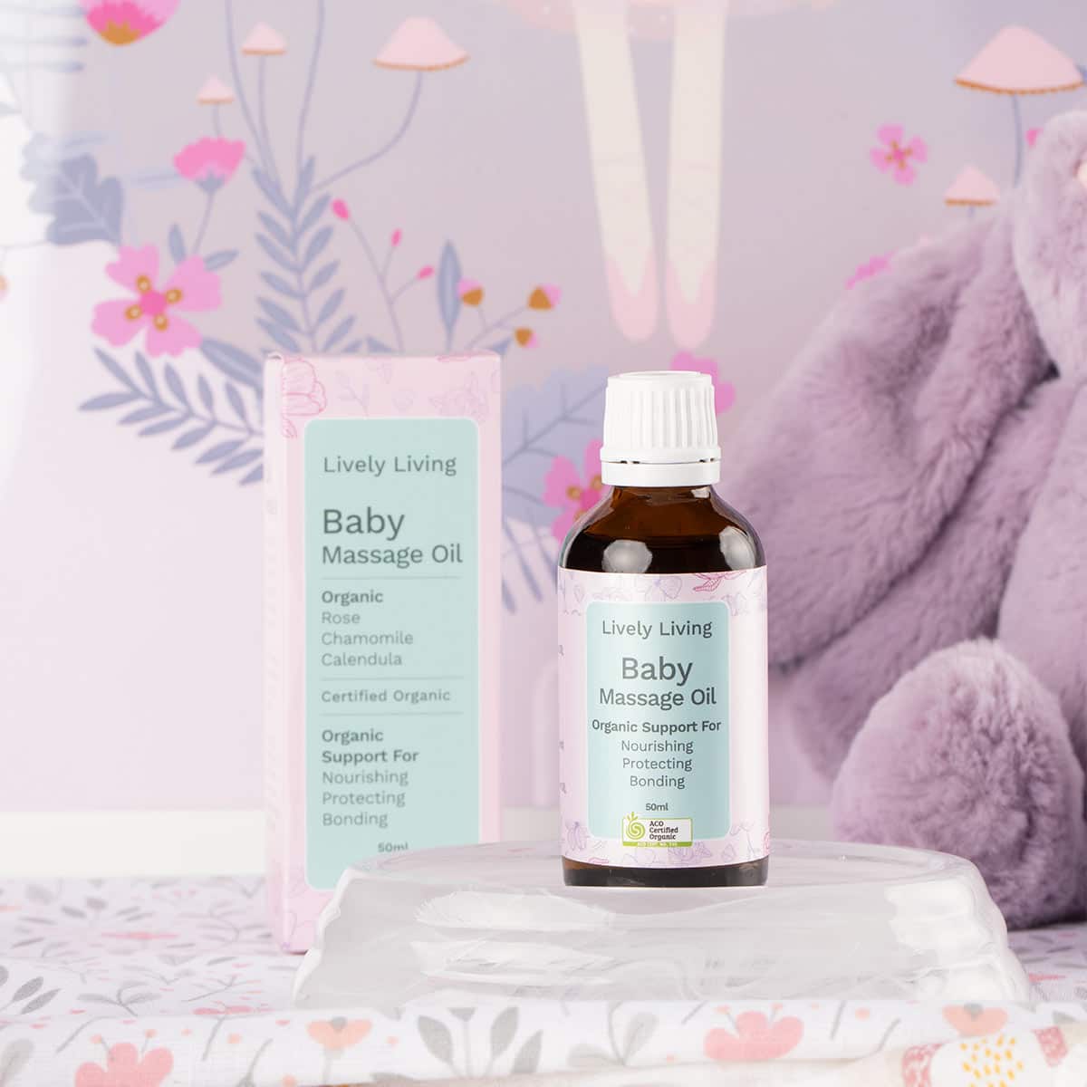 Baby massage oil