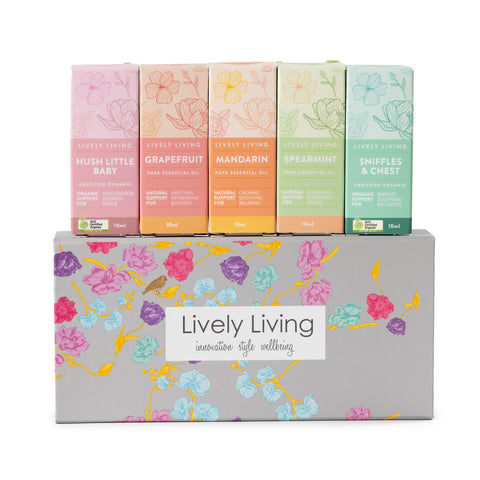 Baby Wellbeing Essential Oils Lively Living