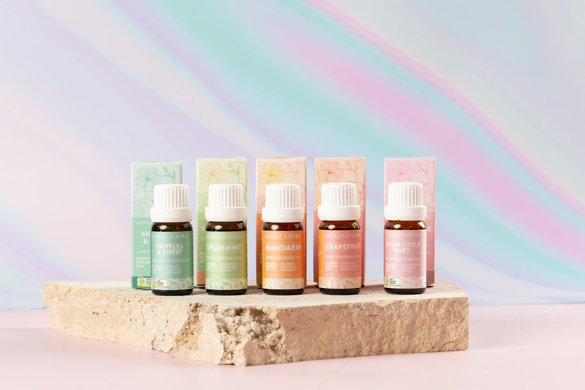 Baby Wellbeing Essential Oils Lively Living