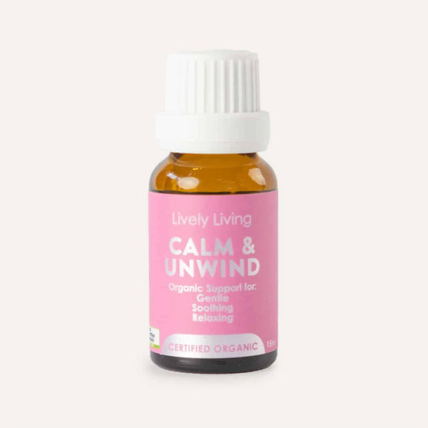 Calm & Unwind - Certified Organic Essential Oil Blend 15ml