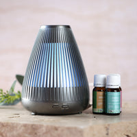 Aroma-Flare Diffuser Metallic Grey 