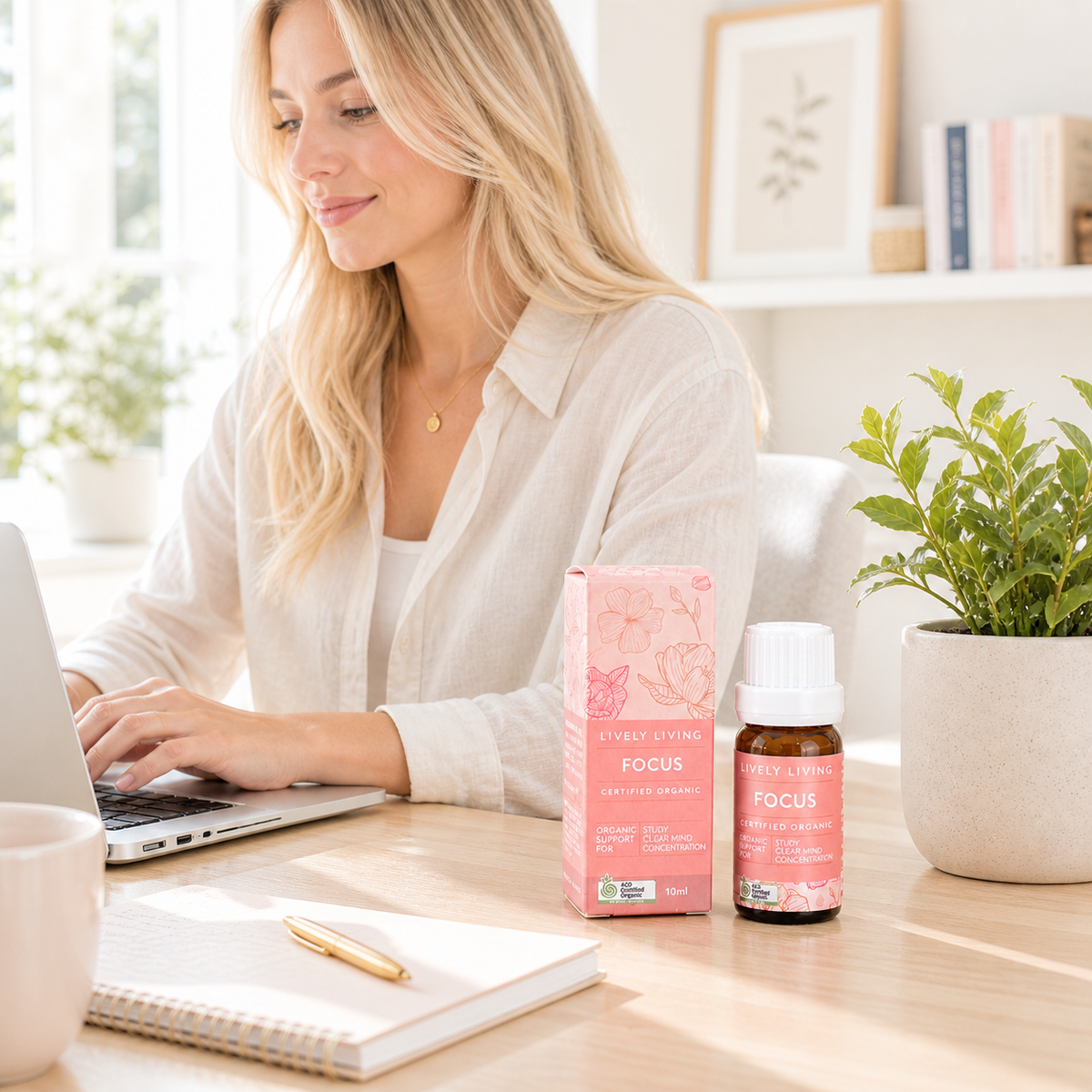 Focus Essential Oil Certified Organic - 10ml