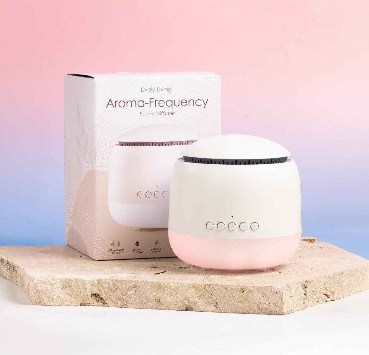 Aroma-Frequency Sound Diffuser