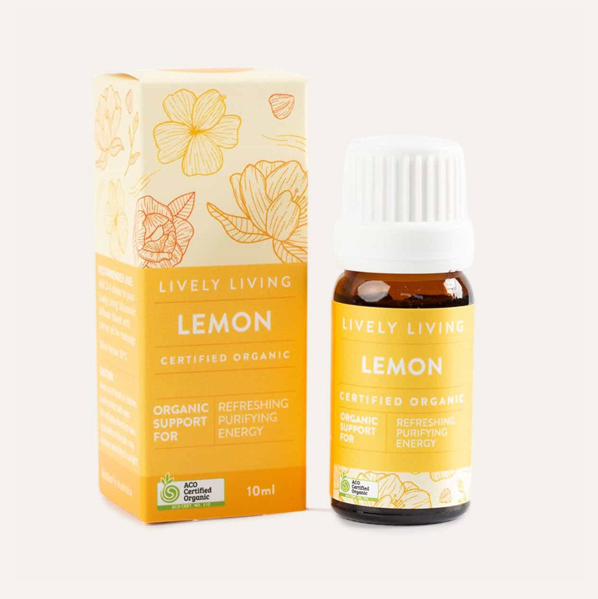Lemon Certified Organic Essential Oil 15ml