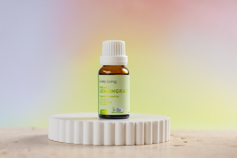 Lemongrass Organic Oil Lively Living