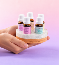 Signature Essential Oil Collection + Stand