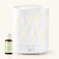Aroma-Cloud Humidifier Diffuser + Immune Oil