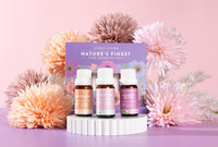 Lively Living mothers day trio of essential oils. 