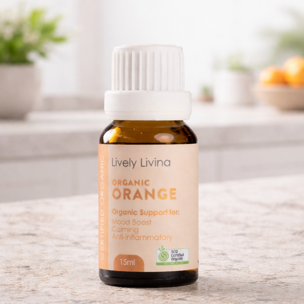 Orange Certified Organic Essential Oil 15ml