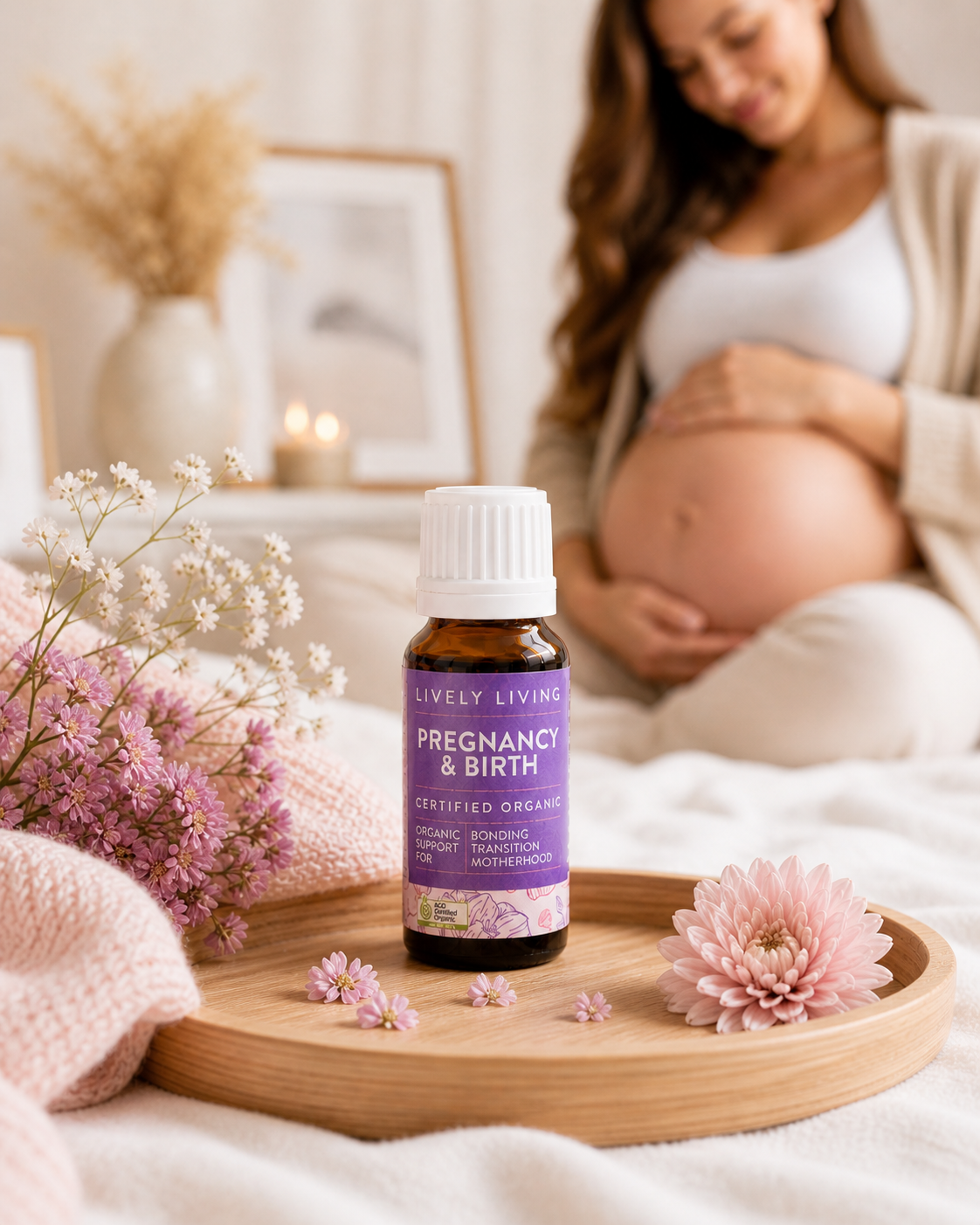 Pregnancy & Birth - Certified Organic Essential Oil Blend 10ml