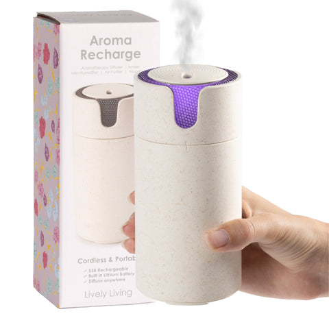 Aroma Recharge Cordless Diffuser Stone Lively Living