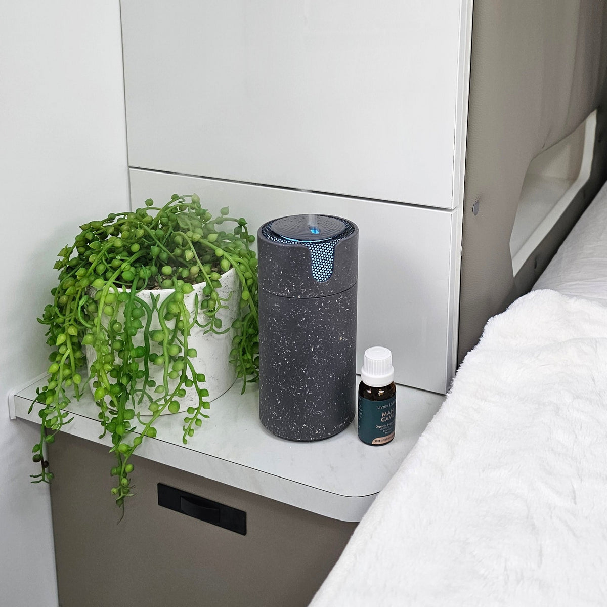 Diffuser for small spaces in a caravan Lively Living