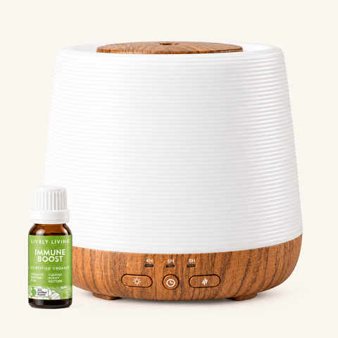 Aroma-Home Diffuser 500ml + Bonus Immune Oil