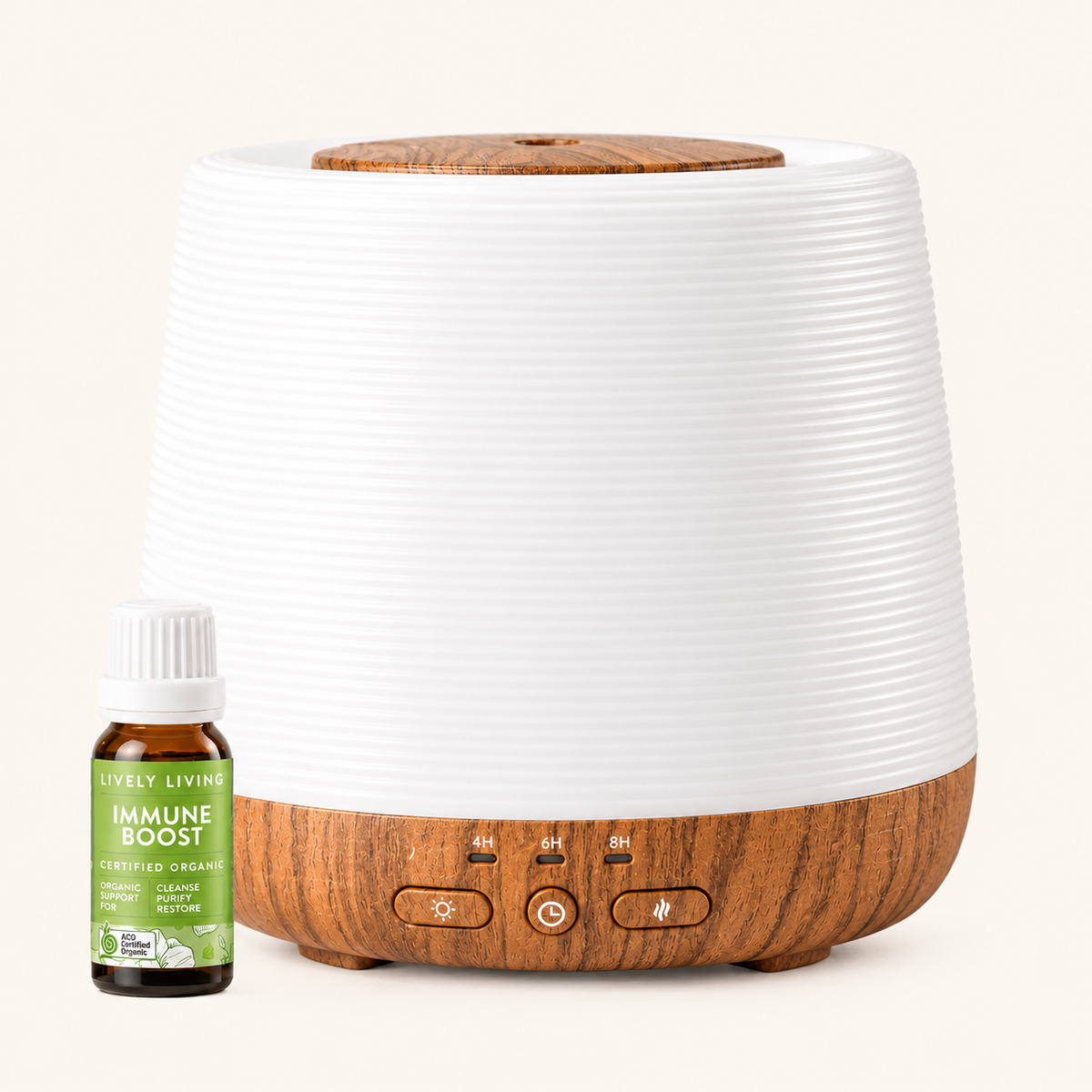 Aroma-Home Diffuser 500ml + Bonus Immune Oil