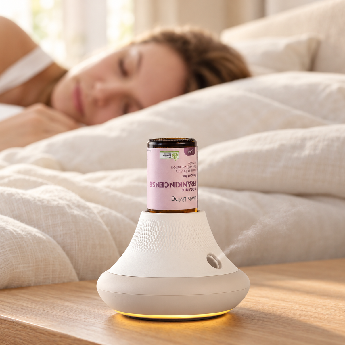 Aroma-Oil Waterless Diffuser + Oil