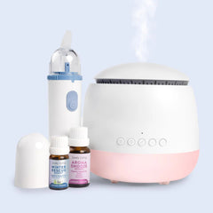 Aroma-Snooze + Nasal Aspirator USB + 2 Oils Kit