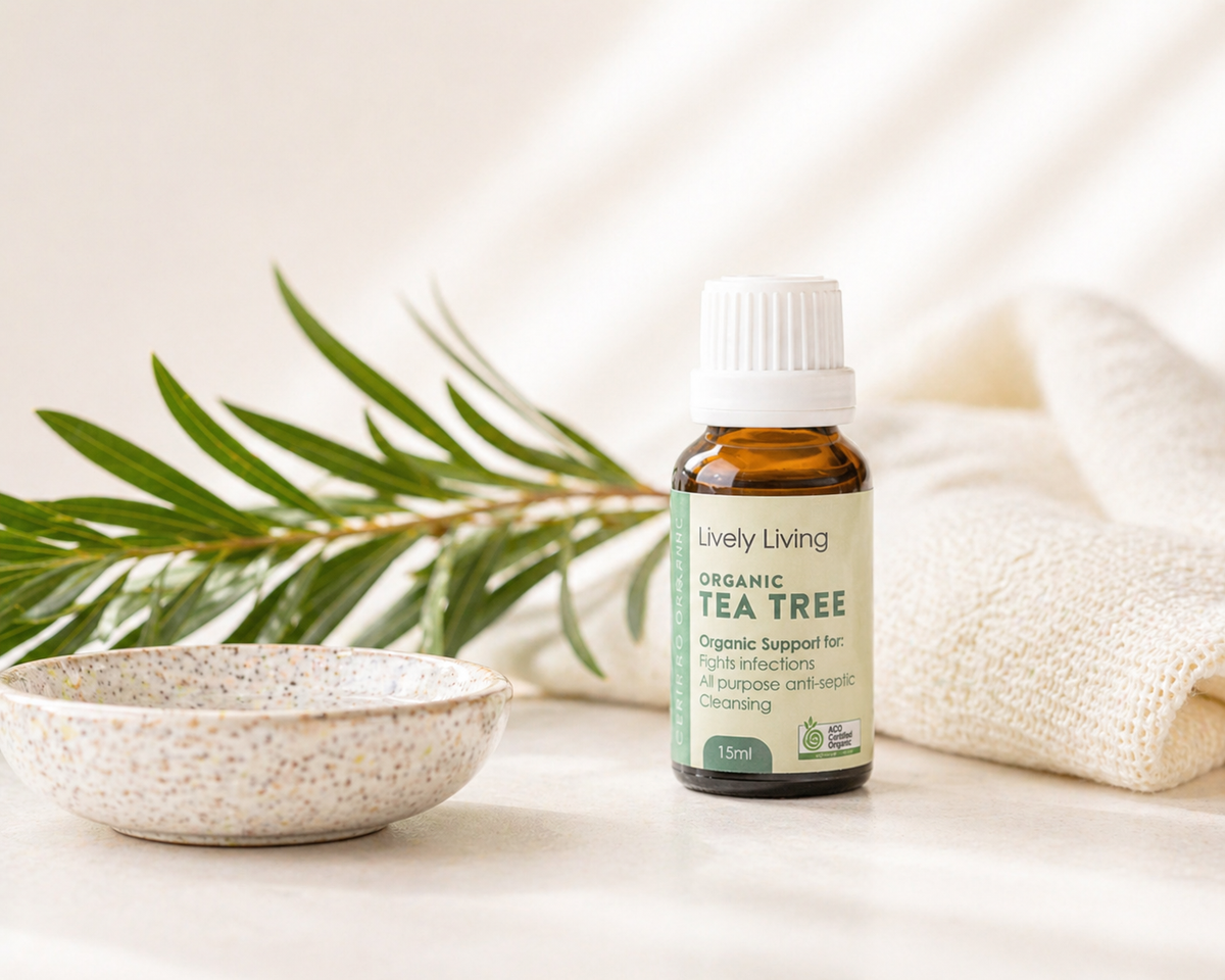 Tea Tree Certified Organic Essential Oil 15ml