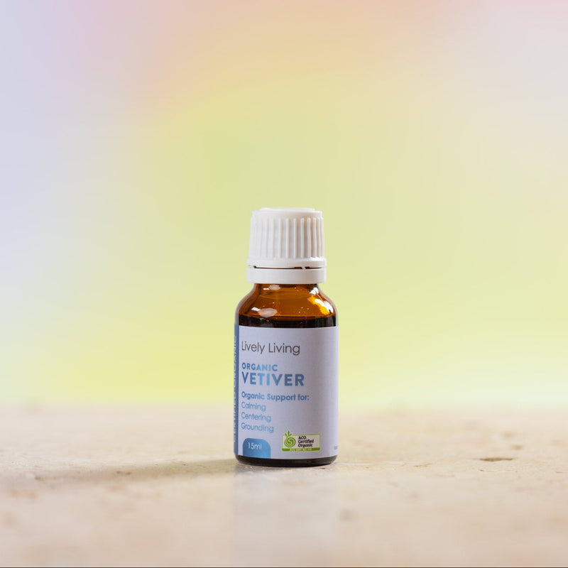 Vetiver Essential oil Lively Living