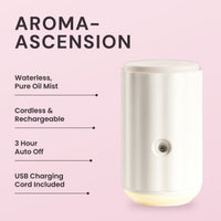 Aroma-Ascension Waterless Diffuser key features
