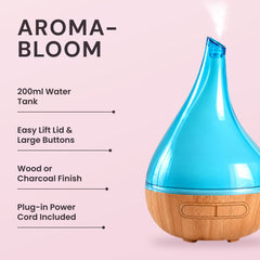 Aroma-Bloom Diffuser + Indulge Oil Bundle