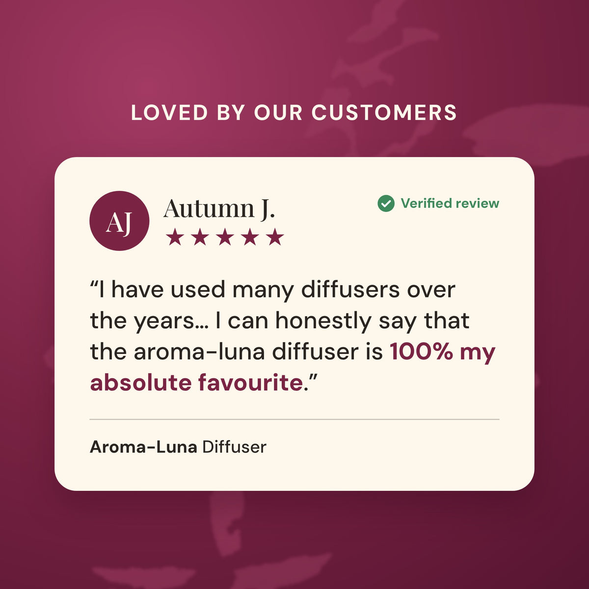 Aroma-Luna Diffuser