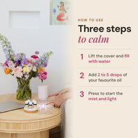 Aroma-Petal Crystal Light Diffuser