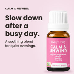 Calm & Unwind ACO Certified Organic Essential Oil 15ml