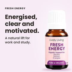 Fresh Energy Organic Essential Oil Blend 15ml
