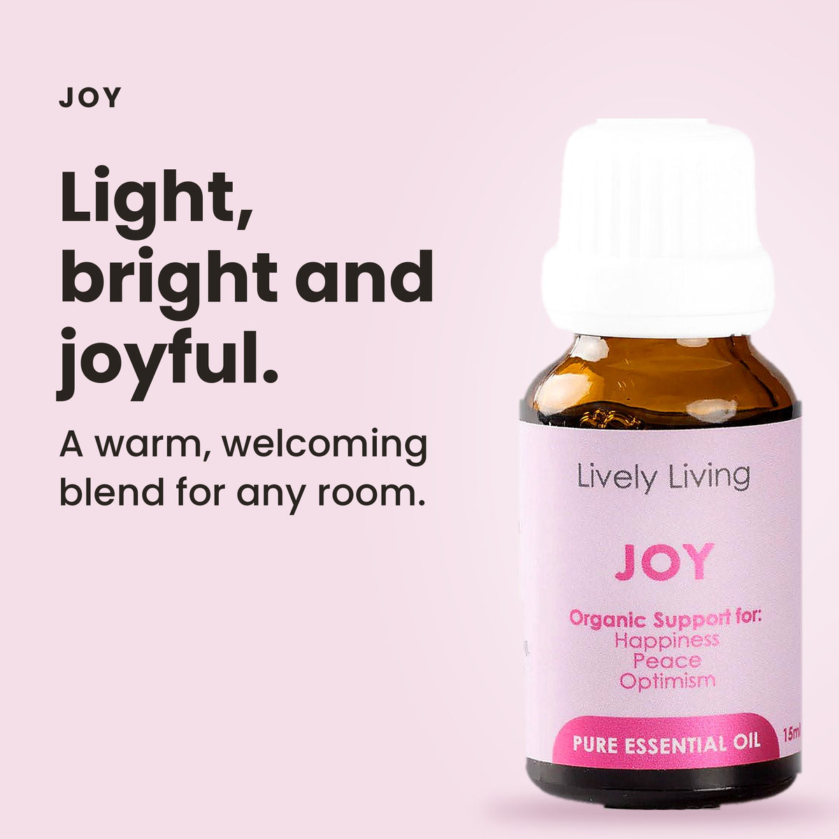 Joy essential oil: light, bright and joyful