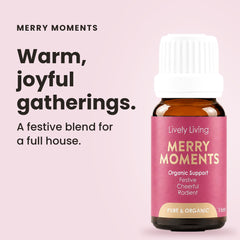 Merry Moments Organic Essential Oil Blend 15ml