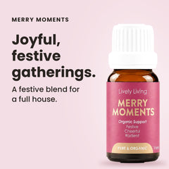 Merry Moments Organic Essential Oil Blend 15ml