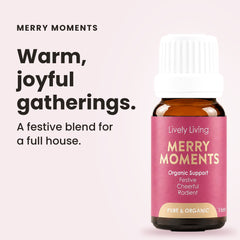 Merry Moments Organic Essential Oil Blend 15ml