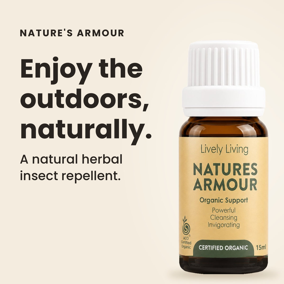 Nature's Armour essential oil: enjoy the outdoors, naturally