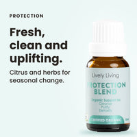 Protection essential oil: fresh, clean and uplifting