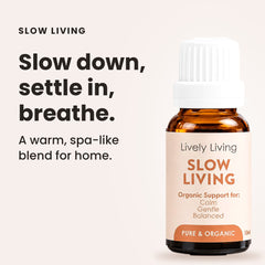 Slow Living Organic Essential Oil Blend 15ml