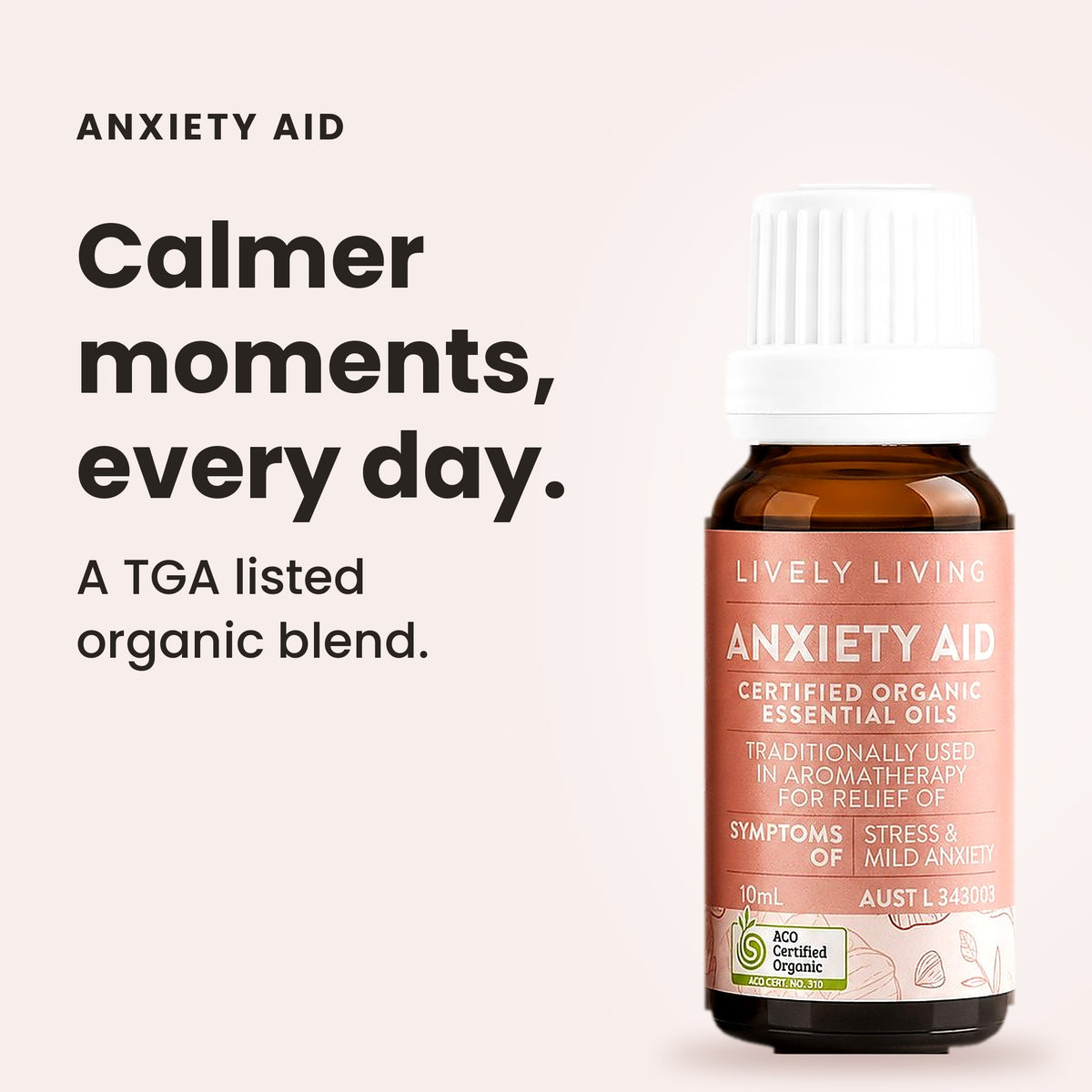 Anxiety Aid essential oil: calmer moments, every day