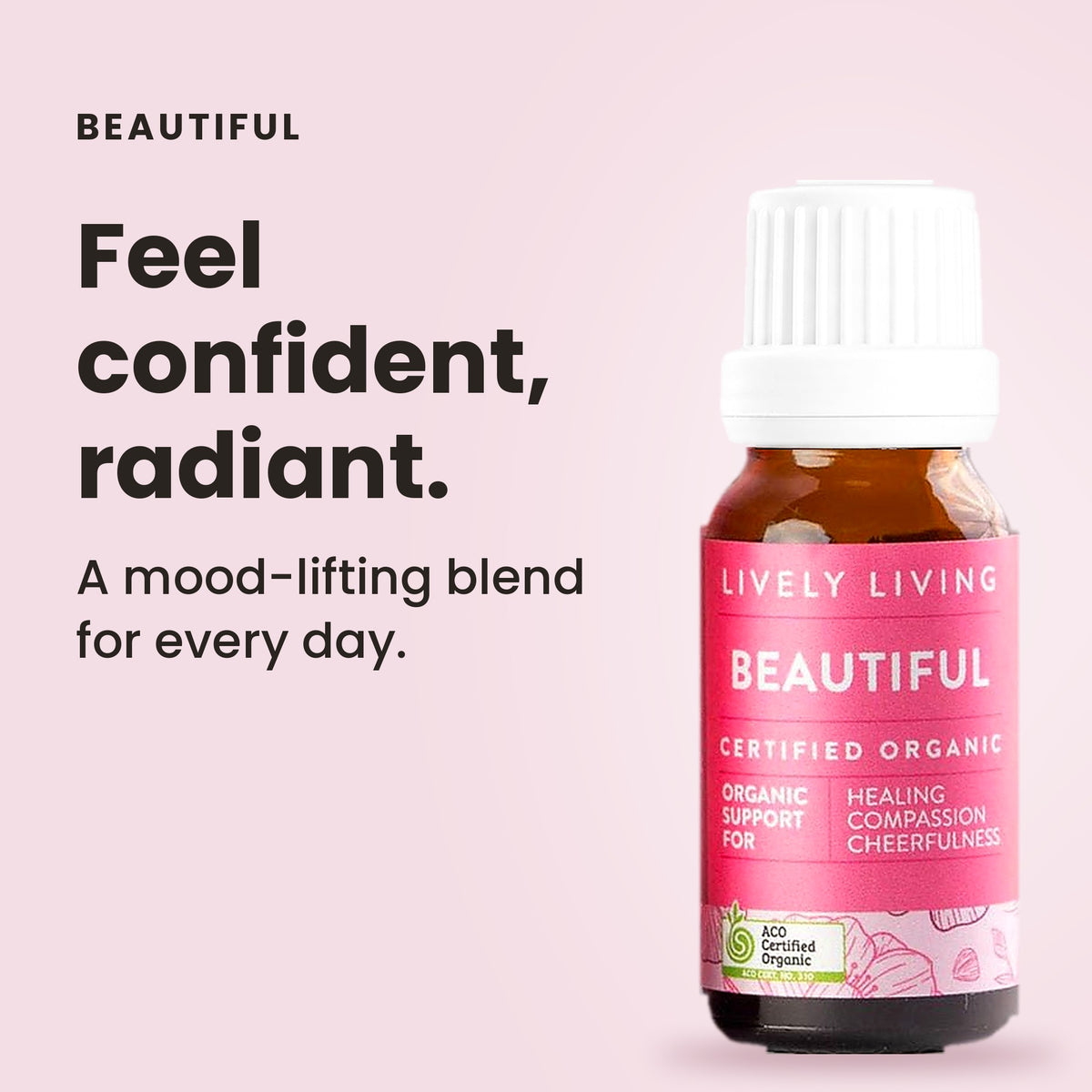 Beautiful essential oil: feel confident, radiant