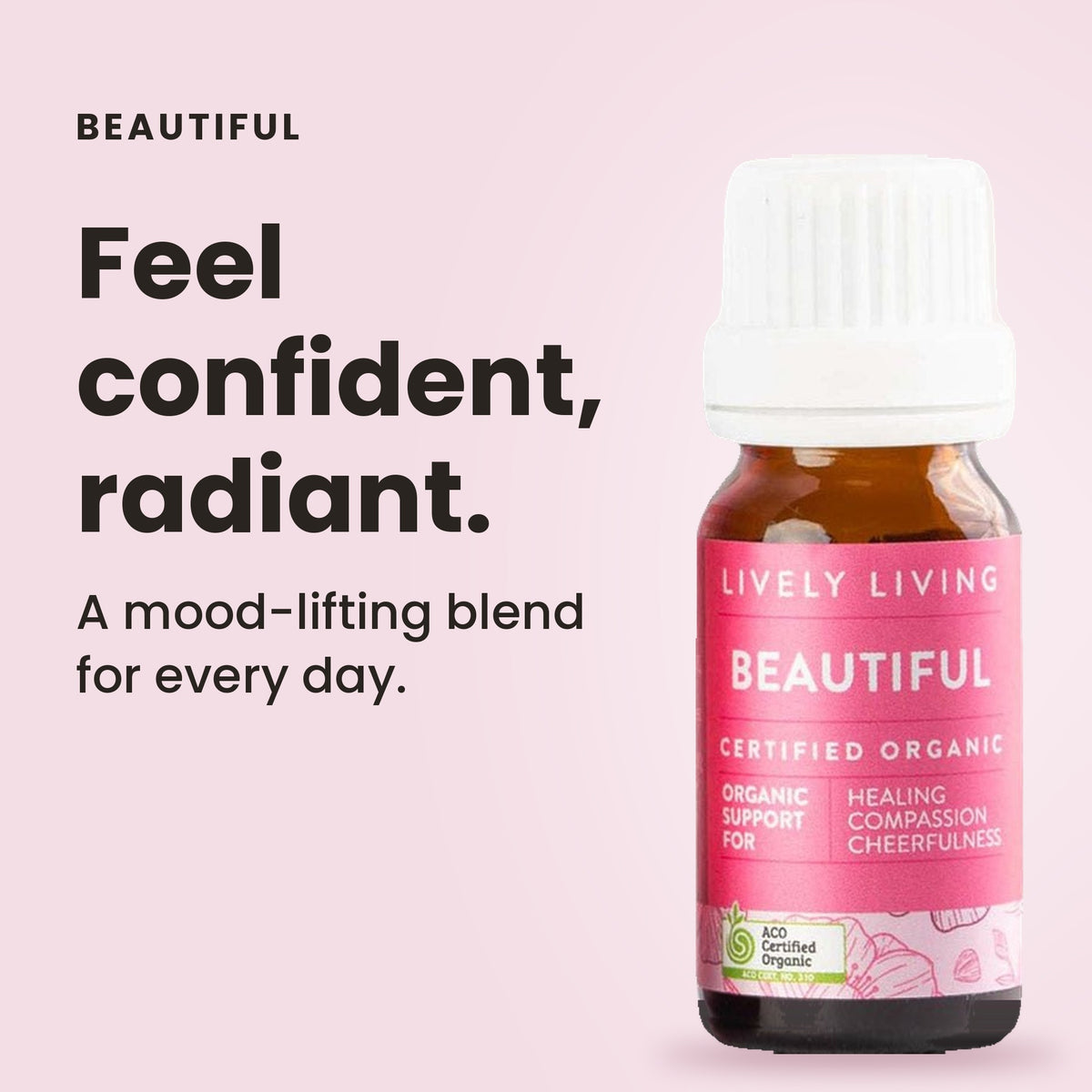 Beautiful essential oil: feel confident, radiant
