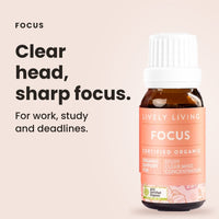 Focus essential oil: clear head, sharp focus