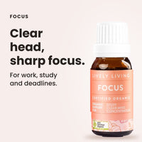 Focus essential oil: clear head, sharp focus