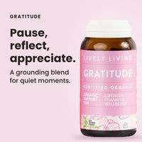 Gratitude essential oil: pause, reflect, appreciate