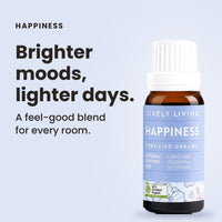 Happiness essential oil: brighter moods, lighter days