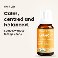 Harmony essential oil: calm, centred and balanced