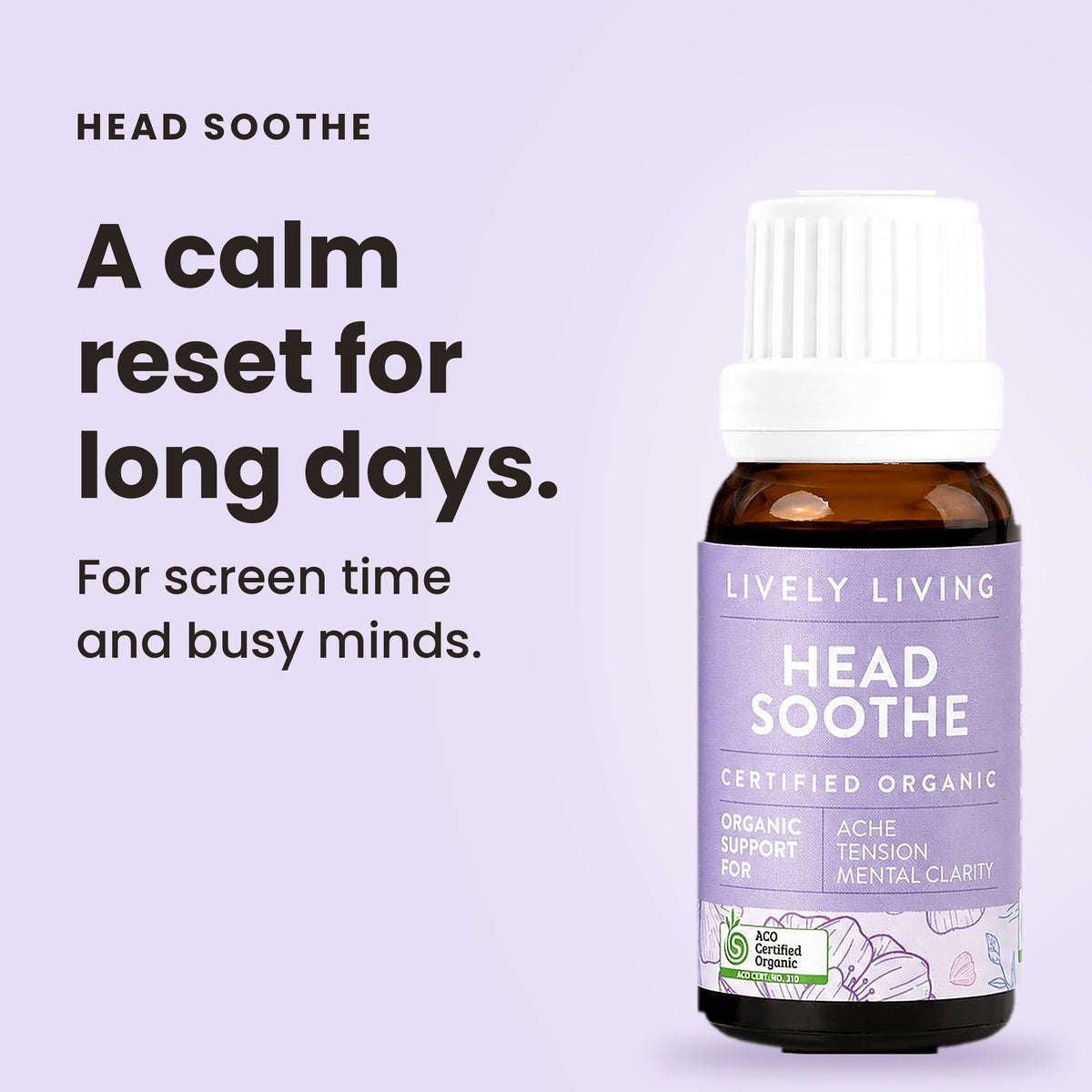 Head Soothe essential oil: a calm reset for long days